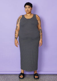Maxi Slip - Narrow Stripe