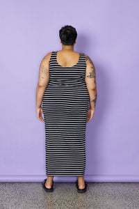 Maxi Slip - Narrow Stripe