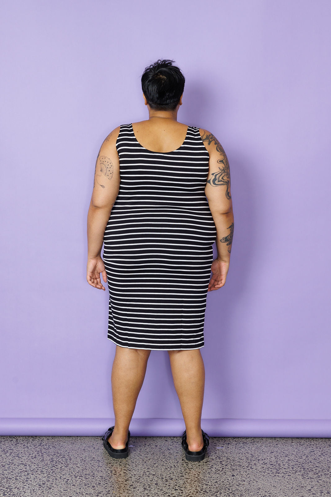 Midi Slip - Stripe