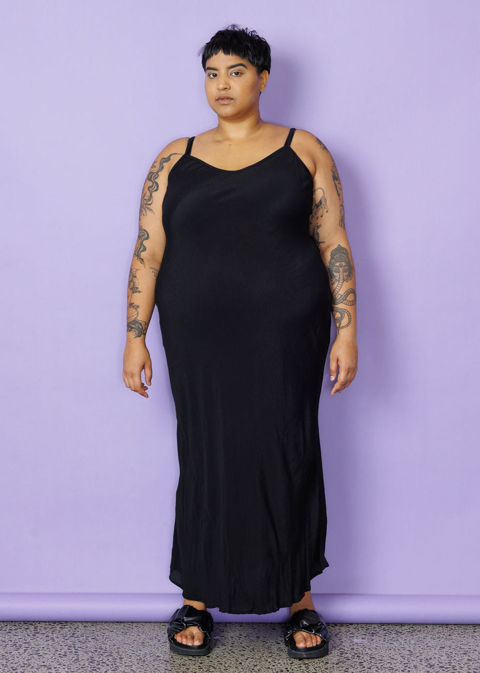 Last One - 2XL - Bias Slip  - Black