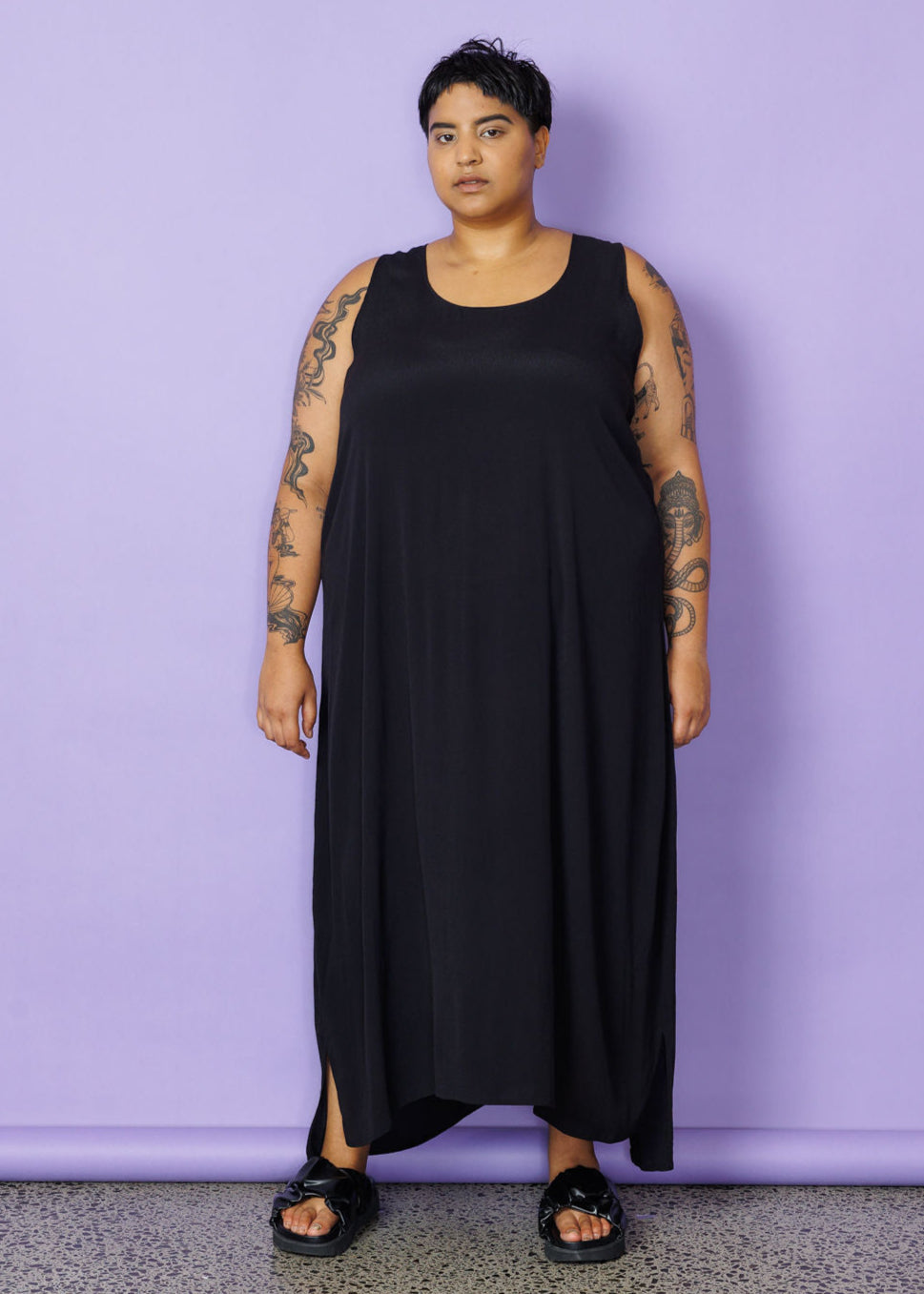 Layering Dress - Black