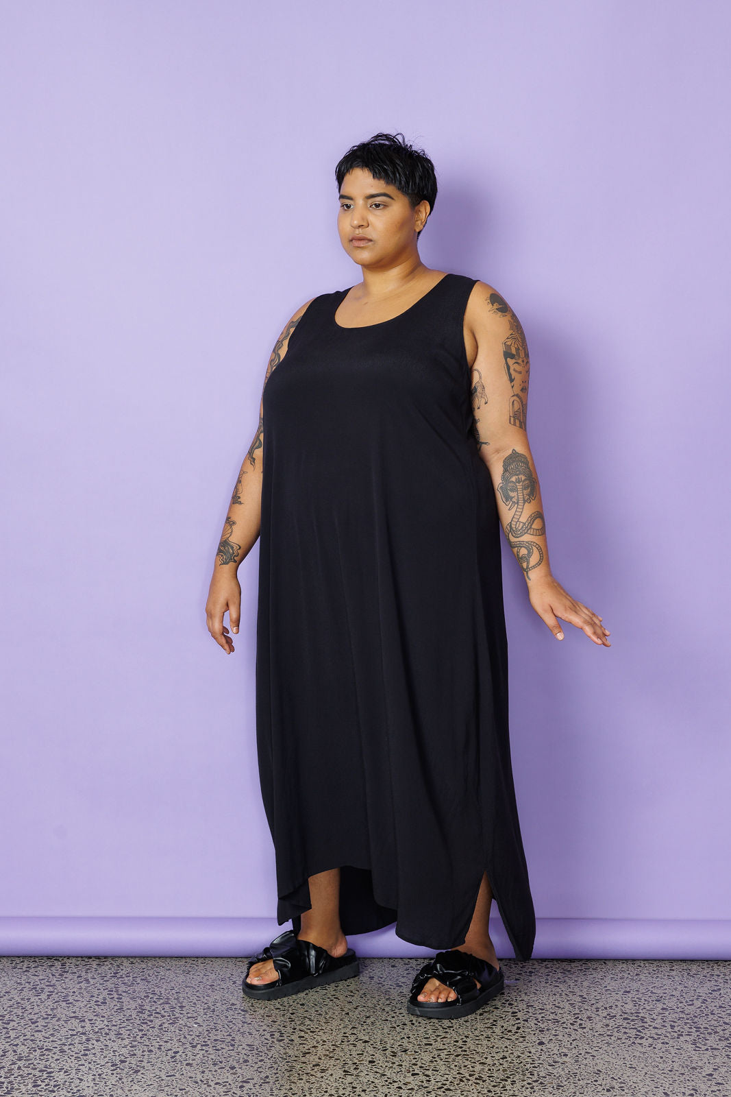 Layering Dress - Black