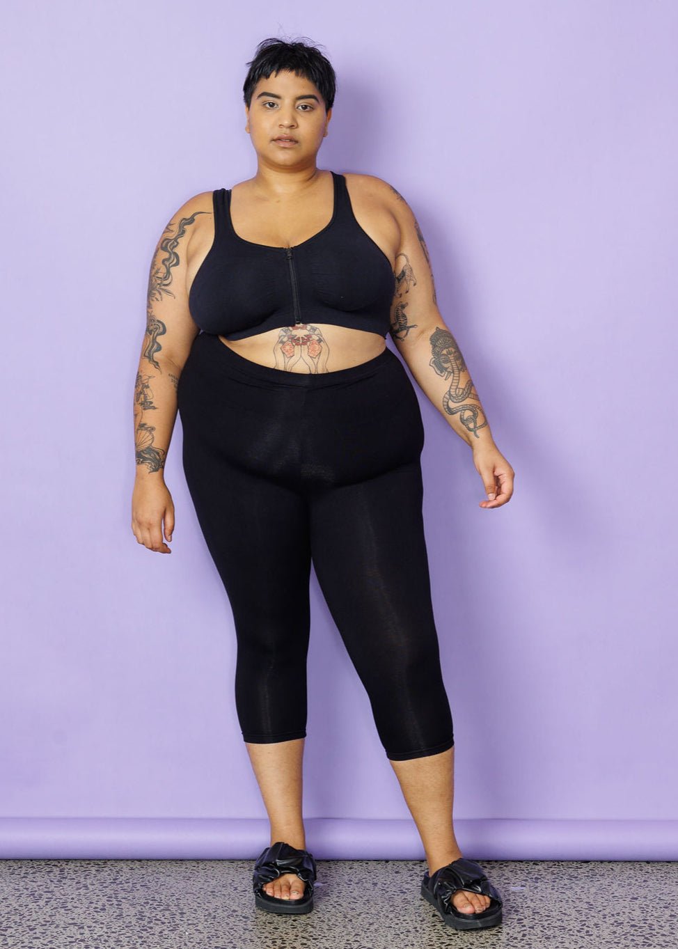 Last Ones Size 2XL - 3/4 Leggings