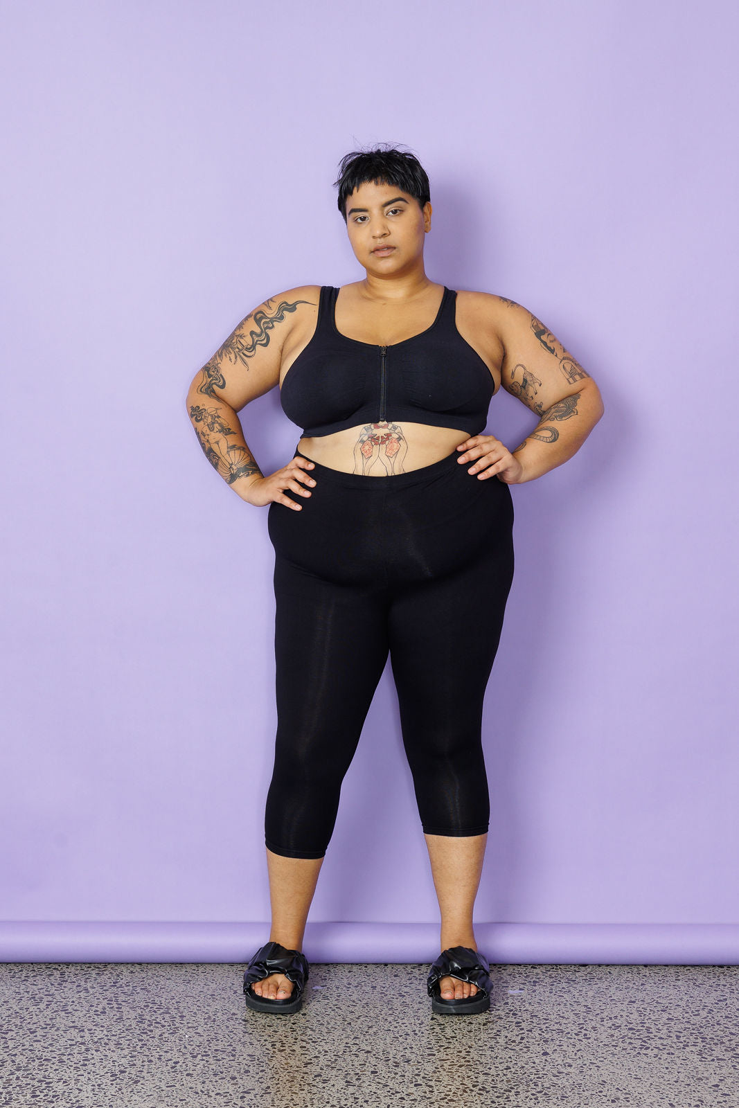 Last Ones Size 2XL - 3/4 Leggings