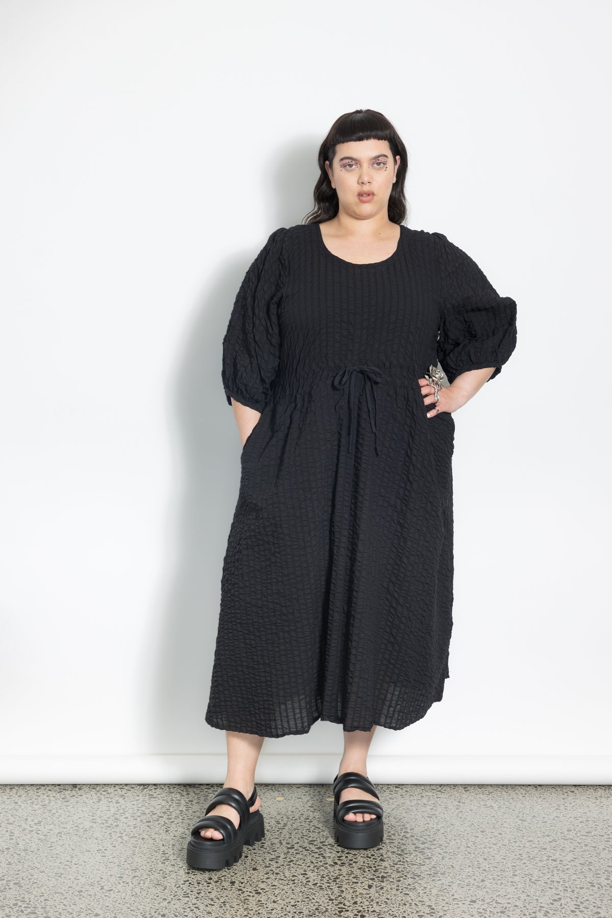 Outlet - Last Ones Size 2XL - Taylor Dress - Black