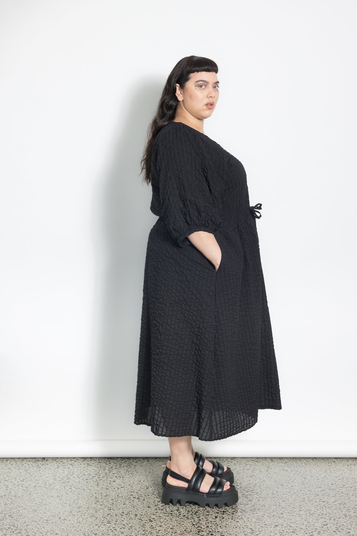 Outlet - Last Ones Size 2XL - Taylor Dress - Black