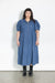 Last Ones L & 3XL - The Zippy Dress - Blue